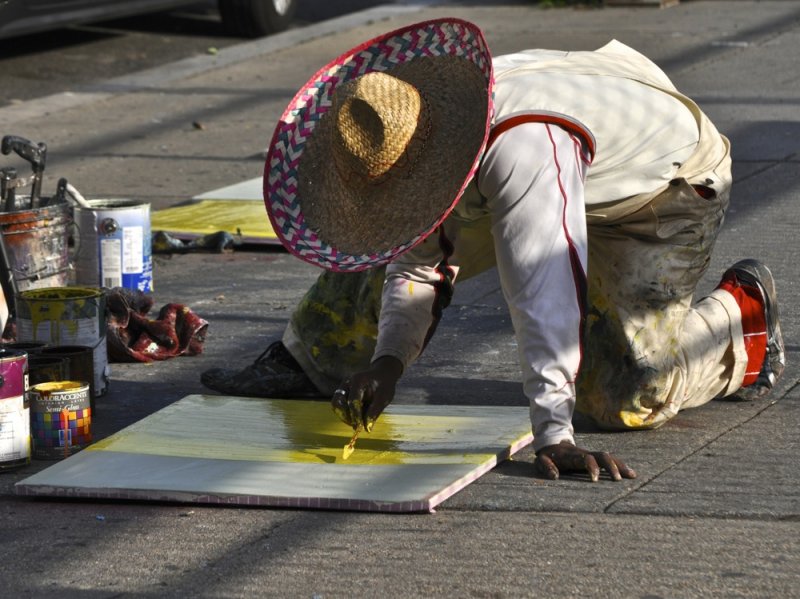 Painting With Yellow