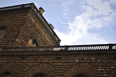 Blue Skys Again At The Pitti Palace