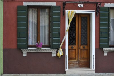 A Welcoming Entrance in Burano