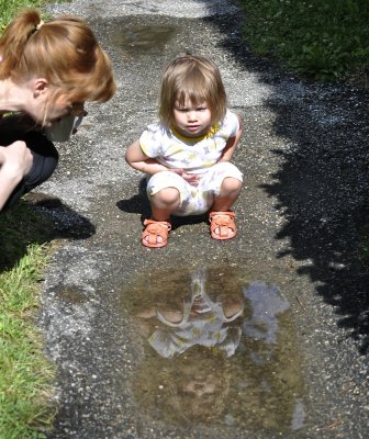 Hey, Whos in That Puddle?