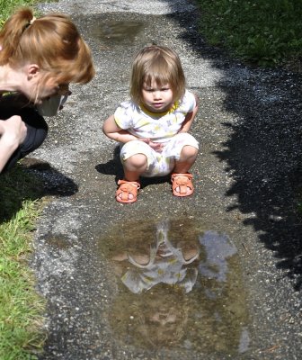 Hey, Who's in That Puddle?