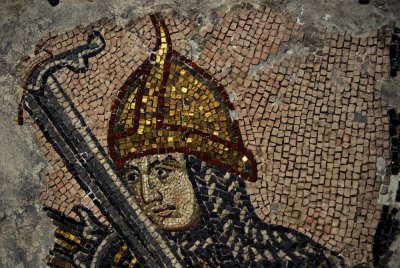 Mosaic Face in St. Mark 