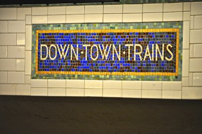 Sign Under The Streets Of New York City