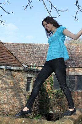 Daughter Hannah modeling Seasalt (5).JPG