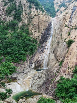 Kuryong waterfall in Mt. Kugang region
