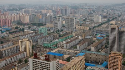 Pyongyang from the Juche Tower