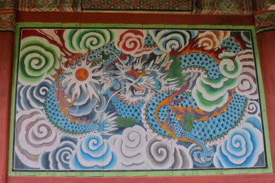 Temple painting, Mt. Myohyang area