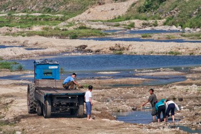 Rural DPRK scene