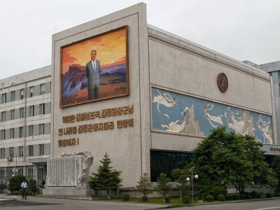 Building in Pyongyang