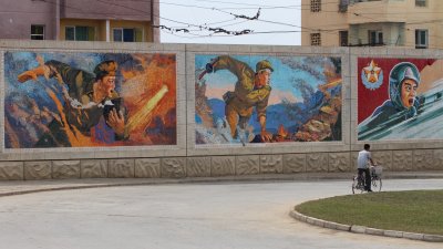 Military mural