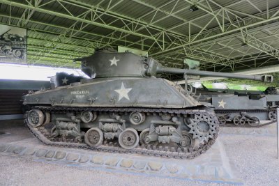 American tank on display