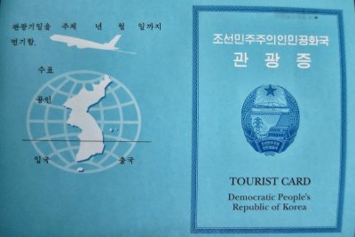 The elusive North Korea tourist card