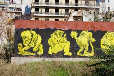 Mural, Athens, Greece