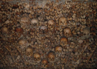 Paris catacombs 