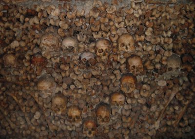 Paris catacombs