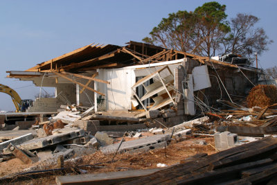 In the Wake of Ivan, Destroyed Home on the Waterfront