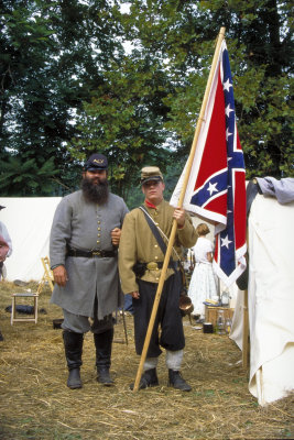 Rick and Matthew Costner, 48th Alabama Infantry