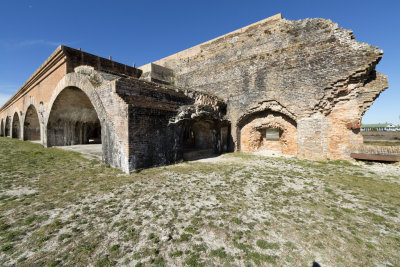 Fort Pickens, Site Of The Magazine Explosion