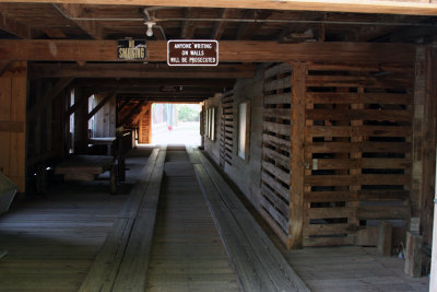 George Smith Covered Bridge, Interior