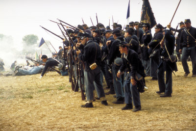 Union Battleline, Assault on the Sunken Road, Antietam