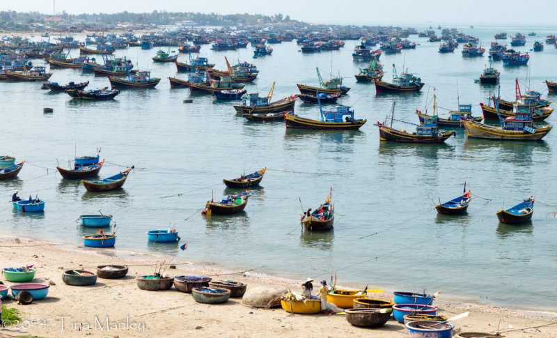 Small, Medium, and Large Boats