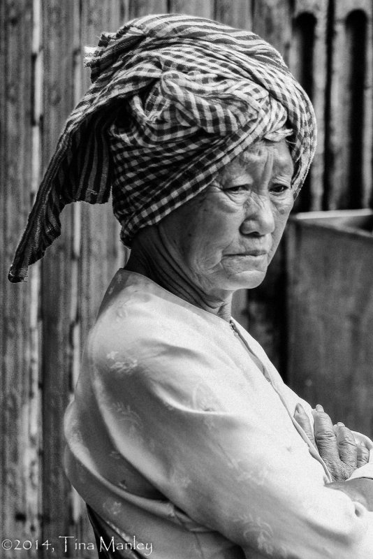 Taking a Break, B&W
