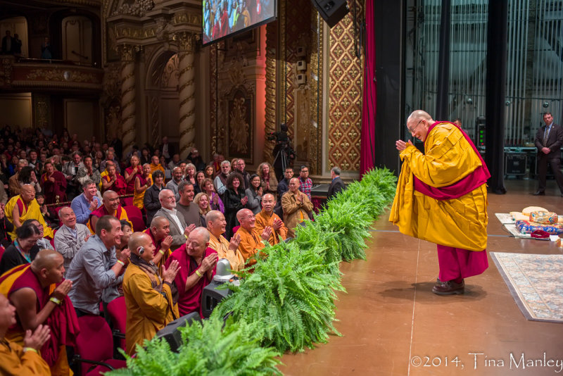 Blessing the Audience