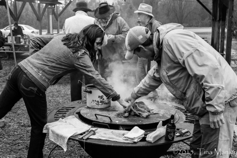 Snatching the Oysters from the Steam