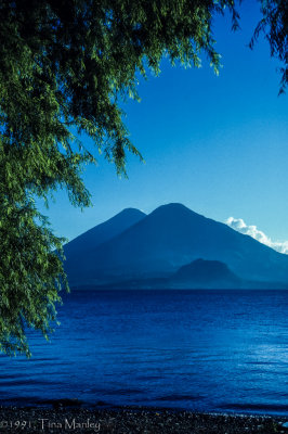 Toliman Volcano, Atitlan Volcano, and Cerro de Oro
