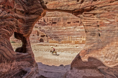 Rose-Red Rocks of Petra