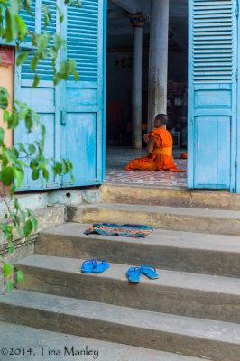 One Monk Praying, II