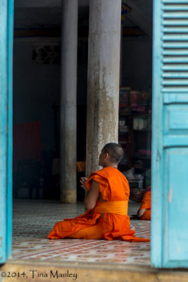 Monk Praying