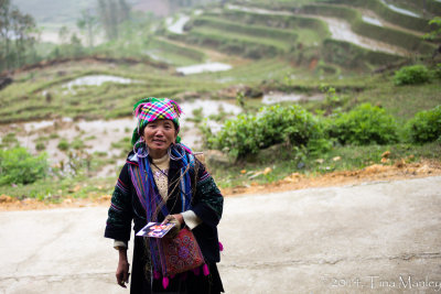Hmong Woman, Color