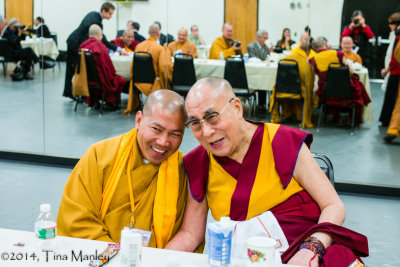 Lunch with the Dalai Lama