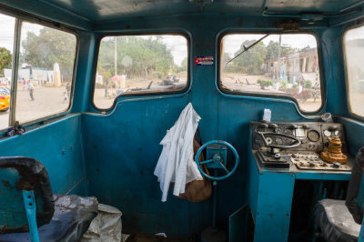 Cab of the Train