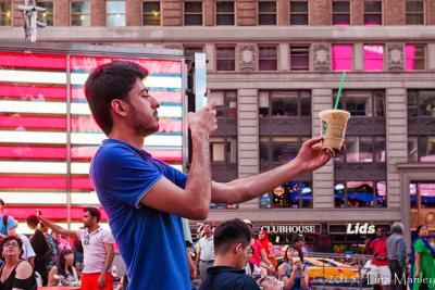 Selfie with Starbucks