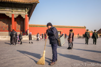 Officials at Forbidden City