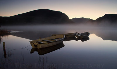 Llyn Nantlle with a touch of fill in flash