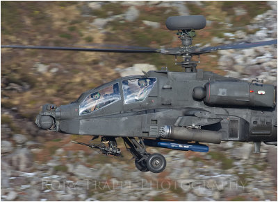 The Apache at Llyn Ogwen