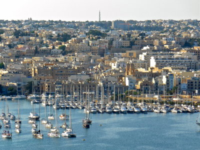 View from Valletta