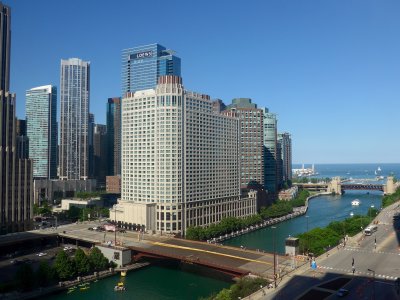 Chicago River - Lake Michigan 