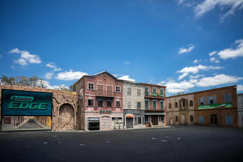 Stunt set at Movie World, Gold Coast