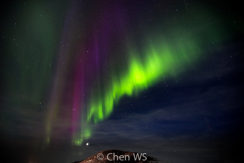 Aurora over Skaftafell