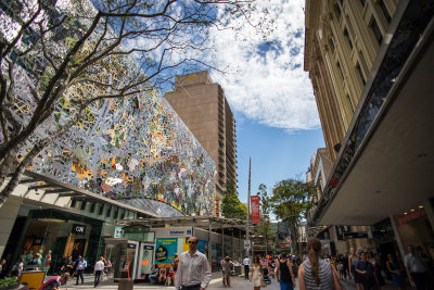 Queen Street Mall, Brisbane.