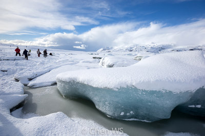 Fjallsarlon glacier