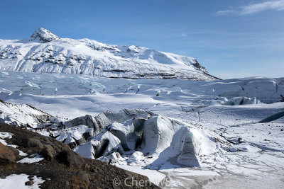 Svinafellsjokull Glacier