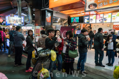 Yizhong street night market, Taichung city
