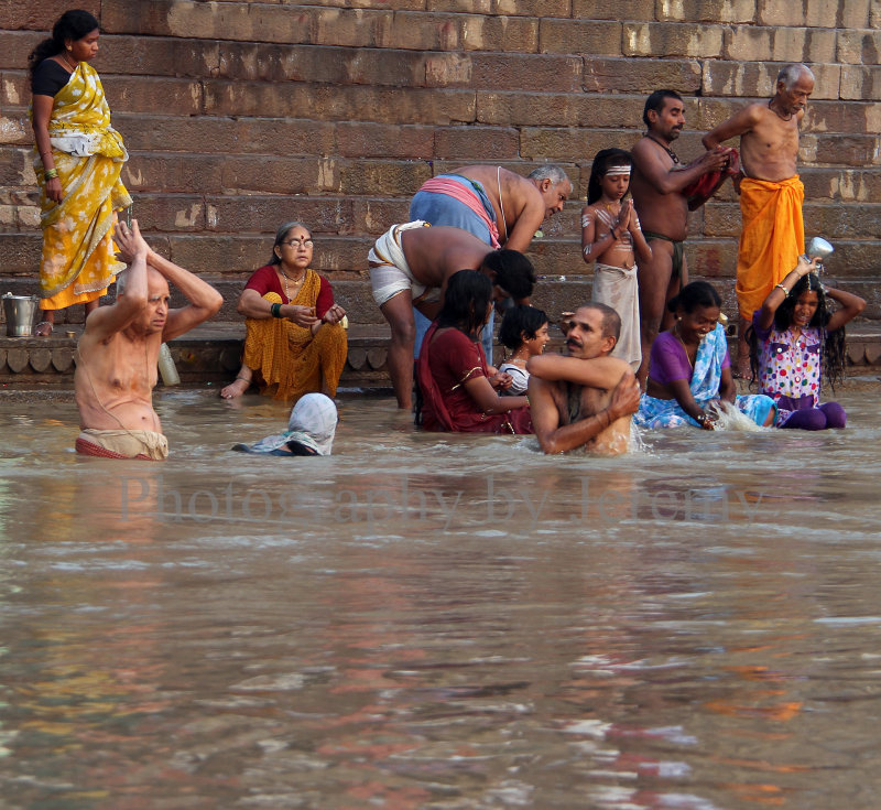 Life At The Ghats Along The Ganges River-3 (Sep13)