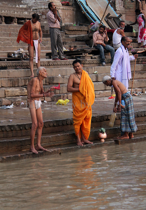 Life At The Ghats Along The Ganges River-6 (Sep13)
