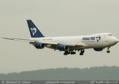 Panalpina (Atlas Air) Boeing 747-87UF/SCD (N850GT)